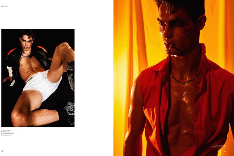 » Fight Club: Caspar Gonda for L'Officiel Hommes China Caspar Gonda 2021 LOfficiel Hommes China 002