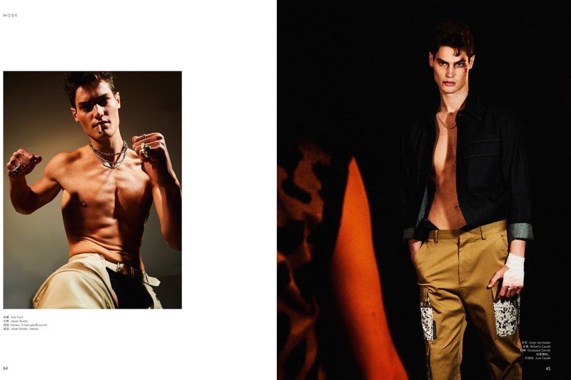 » Fight Club: Caspar Gonda for L'Officiel Hommes China Caspar Gonda 2021 LOfficiel Hommes China 003