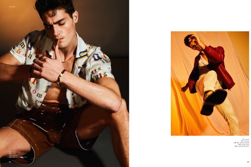 » Fight Club: Caspar Gonda for L'Officiel Hommes China Caspar Gonda 2021 LOfficiel Hommes China 004