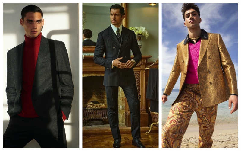 Week in Review: Ludwig Wilsdorff for Massimo Dutti, David Gandy for Dolce & Gabbana Made to Measure campaign, Alessio Pozzi for L'Officiel Hommes Italia.