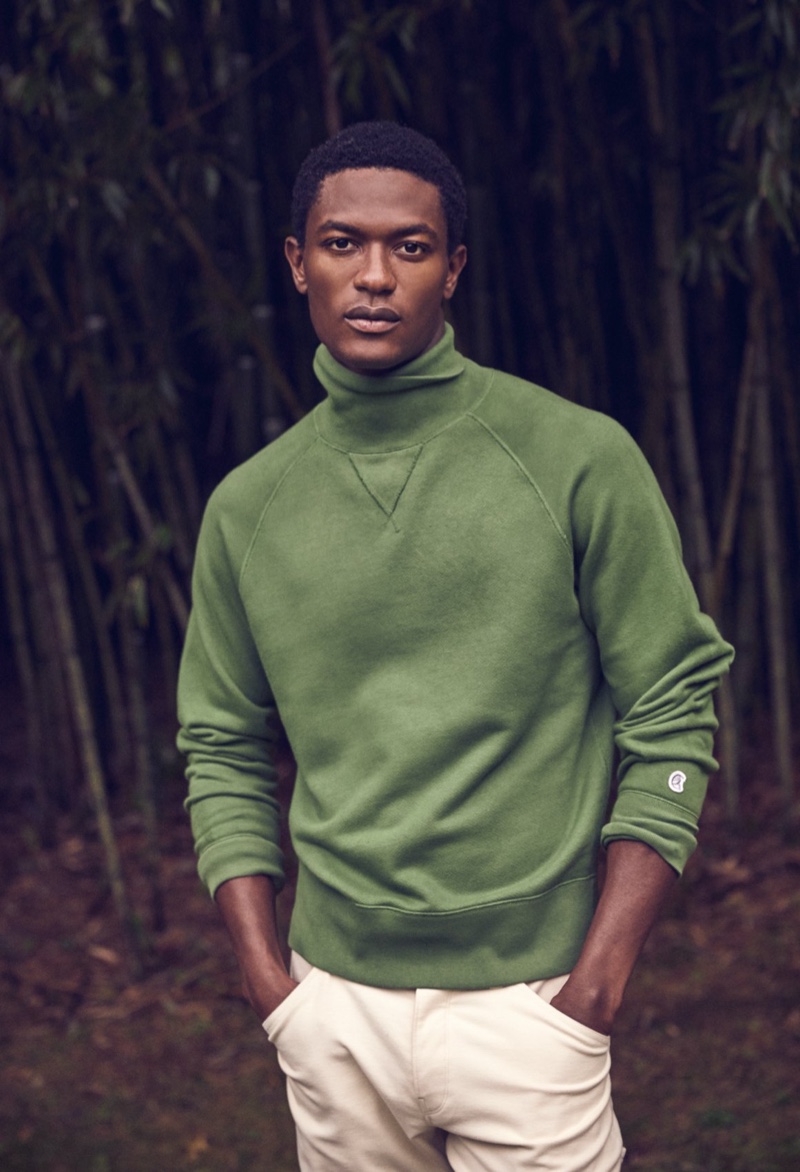 Hamid Dons a Winter Wardrobe of Earthy Hues by Todd Snyder