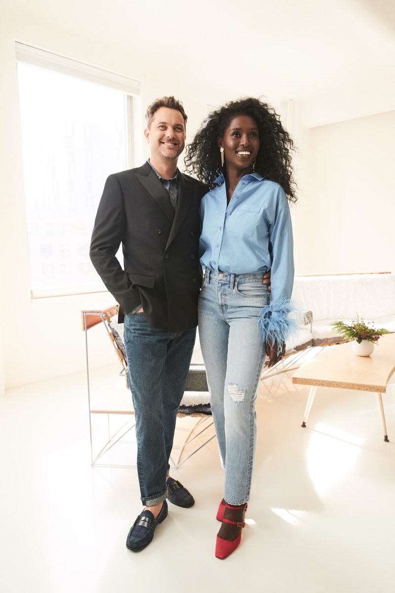 Joshua Jackson Jodie Turner Smith JCrew Campaign Joshua Jackson Jodie Turner Smith JCrew Campaign