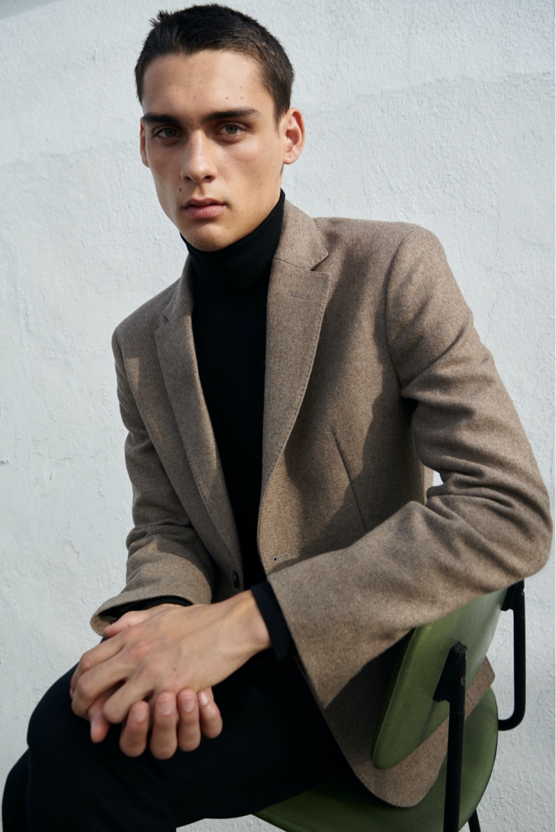» The Other Side: Ludwig Wilsdorff Dons Sleek Massimo Dutti Looks Ludwig Wilsdorff 2021 Massimo Dutti 006