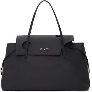 Off-White Black Burrow-38 Duffle Bag Off-White Black Burrow-38 Duffle Bag