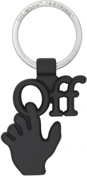 Off-White Black Hand 'Off' Keychain Off-White Black Hand 'Off' Keychain