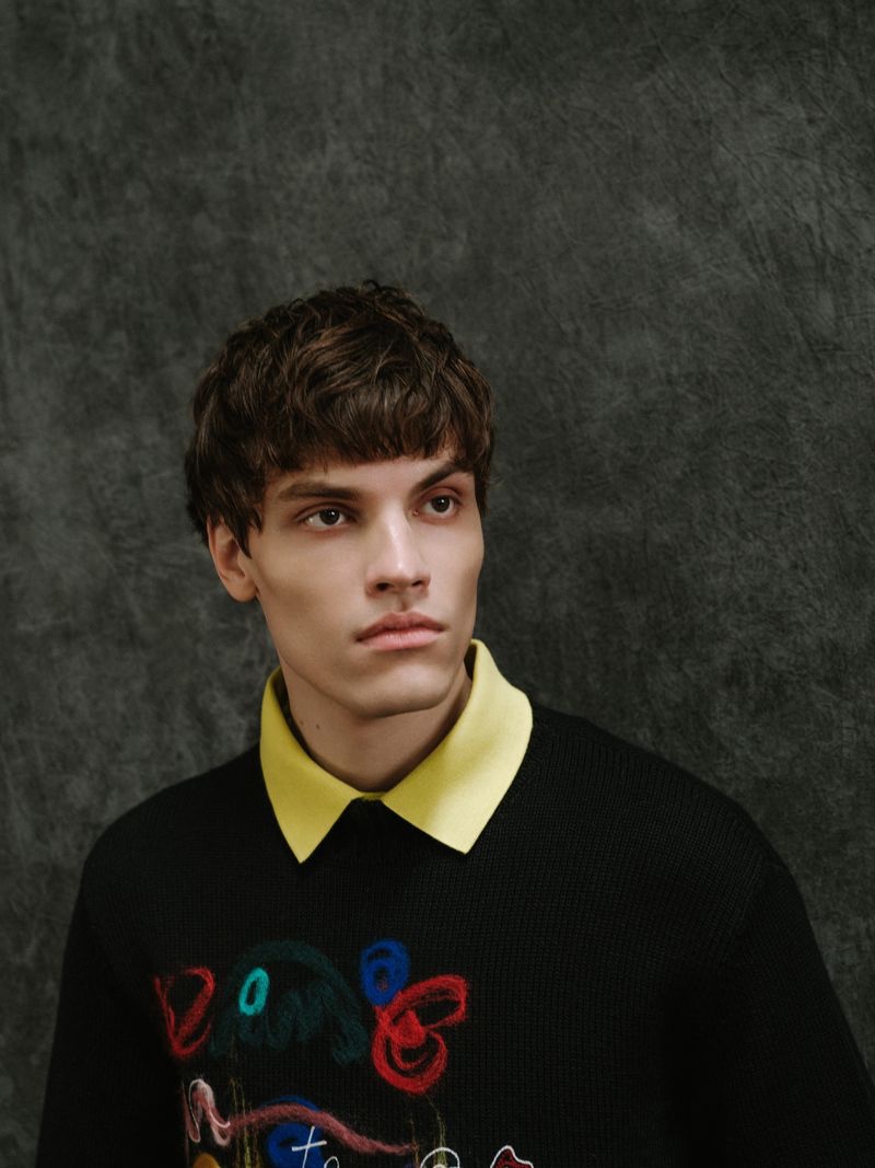 » Philip Lunin Rocks Graphic Menswear for GQ Russia Philip Lunin 2021 GQ Russia Editorial 004