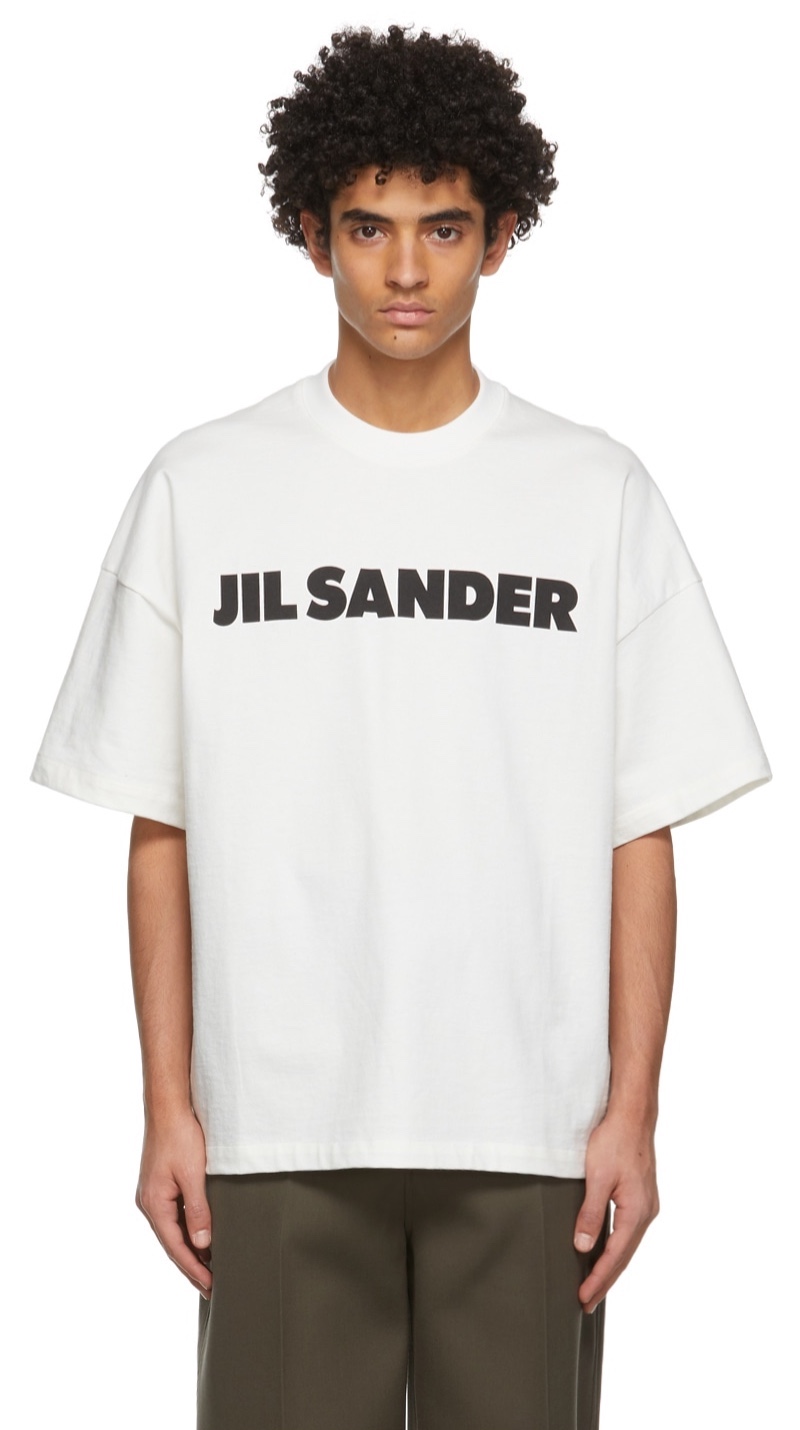 Jil Sander Logo T-shirt » The SSENSE Sale Starts NOW Jil Sander Logo T-shirt