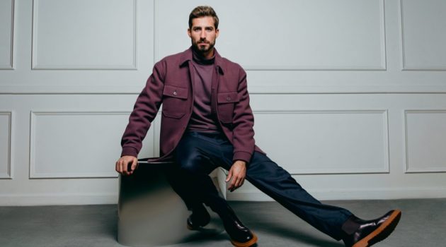 Kevin Trapp Inspires with Chic ABOUT YOU Collaboration Fronting the campaign for his new ABOUT YOU capsule collection, Kevin Trapp inspires in a cognac and berry-hued look.