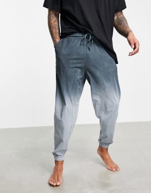 ASOS DESIGN oversized lounge sweatpants in dip dye-Multi ASOS DESIGN oversized lounge sweatpants in dip dye-Multi