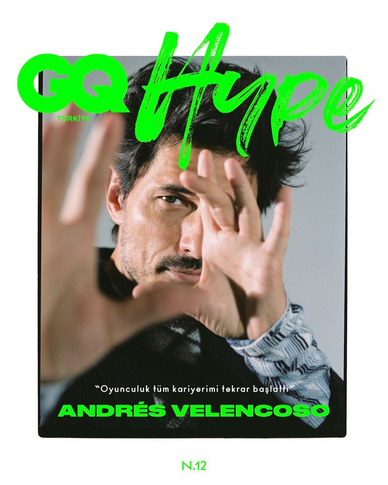 Andres Velencoso 2021 GQ Turkey Cover