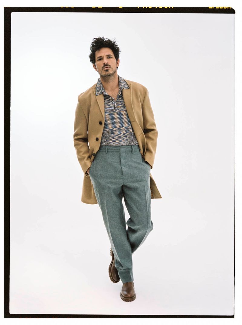 Andres Velencoso 2021 GQ Turkey Zegna Missoni Dsquared2