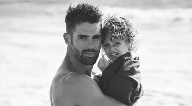 Chad White & Son Take to Malibu for Les Hommes Publics Chad White Son Beach Pictures Les Hommes Publics