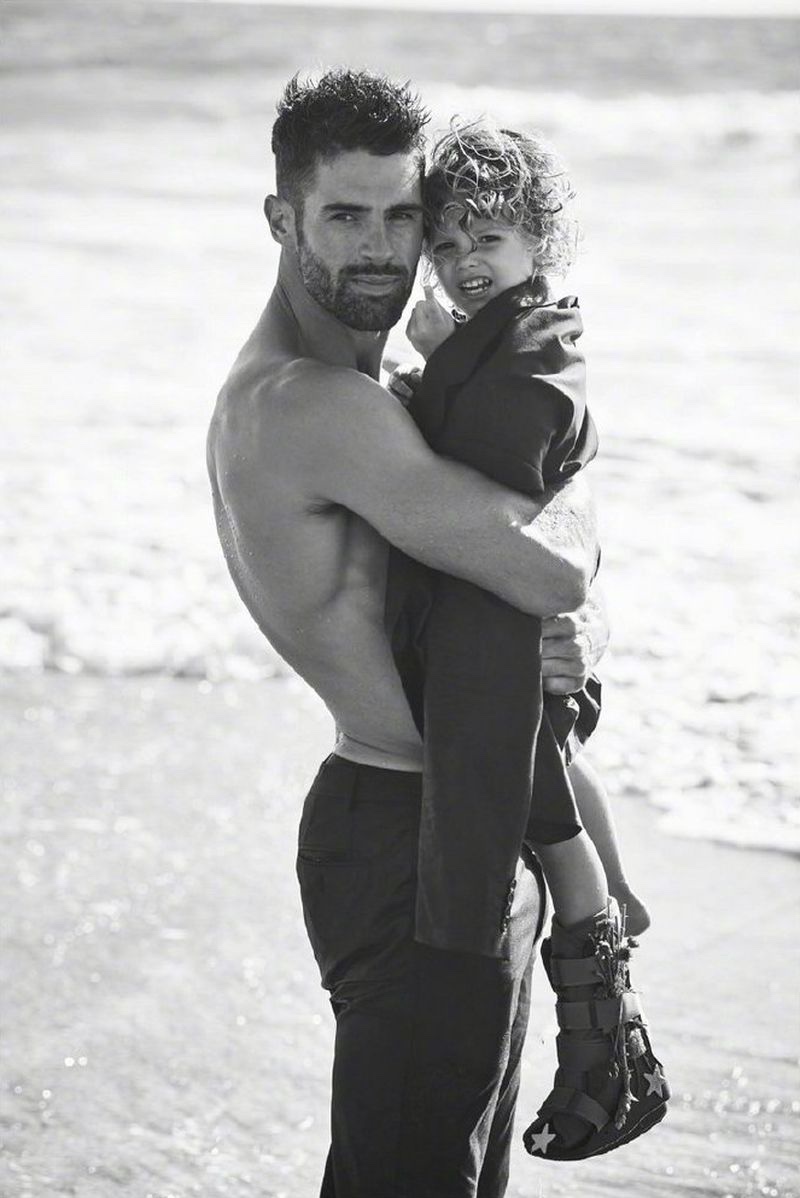 Chad White Son Beach Pictures Les Hommes Publics