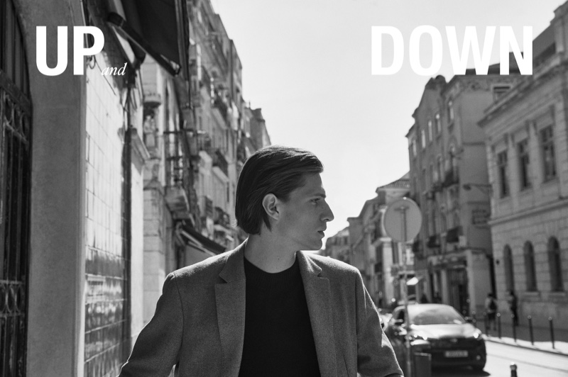 Up & Down: Edoardo Hits the Town in Massimo Dutti