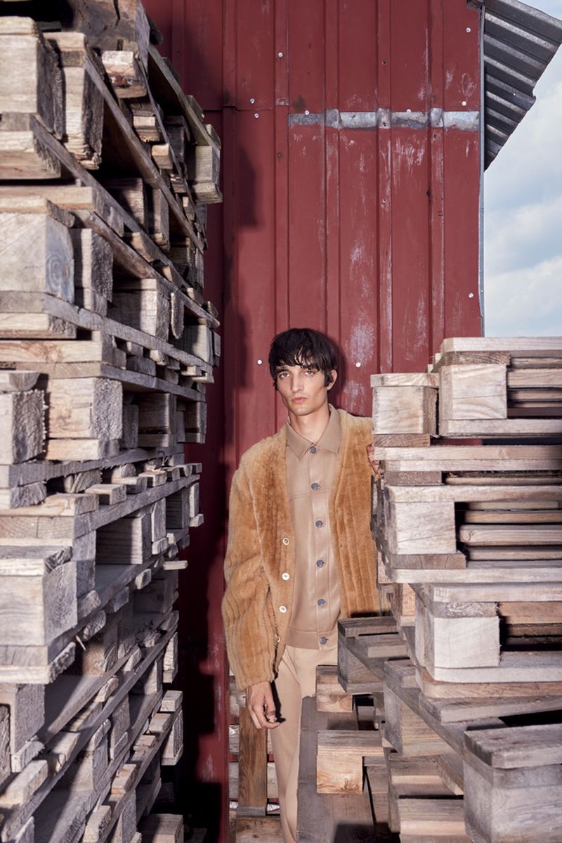 » Pablo & Marcel Don Earthy Tones for Elle Man Poland Elle Man Poland 2021 Editorial 008