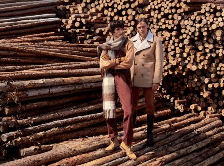 Pablo & Marcel Don Earthy Tones for Elle Man Poland