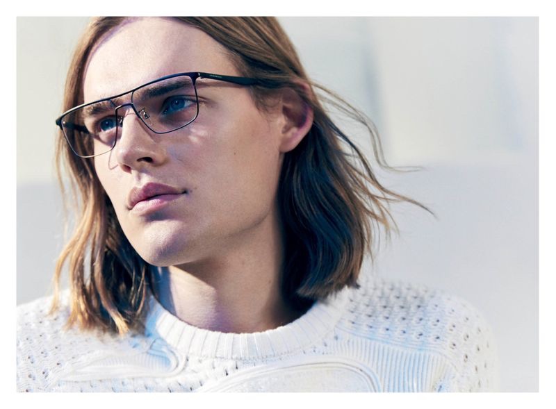 Ton Heukels Emporio Armani Fall Winter 2021 Eyewear Campaign