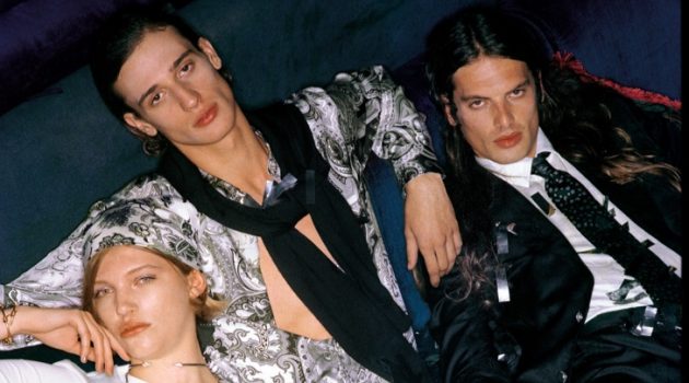 Celebrate a Glam Holiday Season with 'Zodiacs Under the Sign of Etro' Antonia El Ghali, Pasquale, and Andrea Silenzi star in Etro's holiday 2021 campaign.