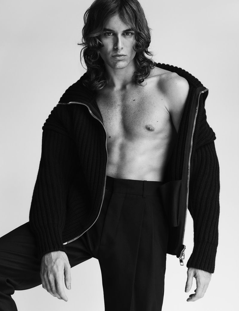 Fernando Casablancas 2021 Man About Town Editorial Alexander McQueen