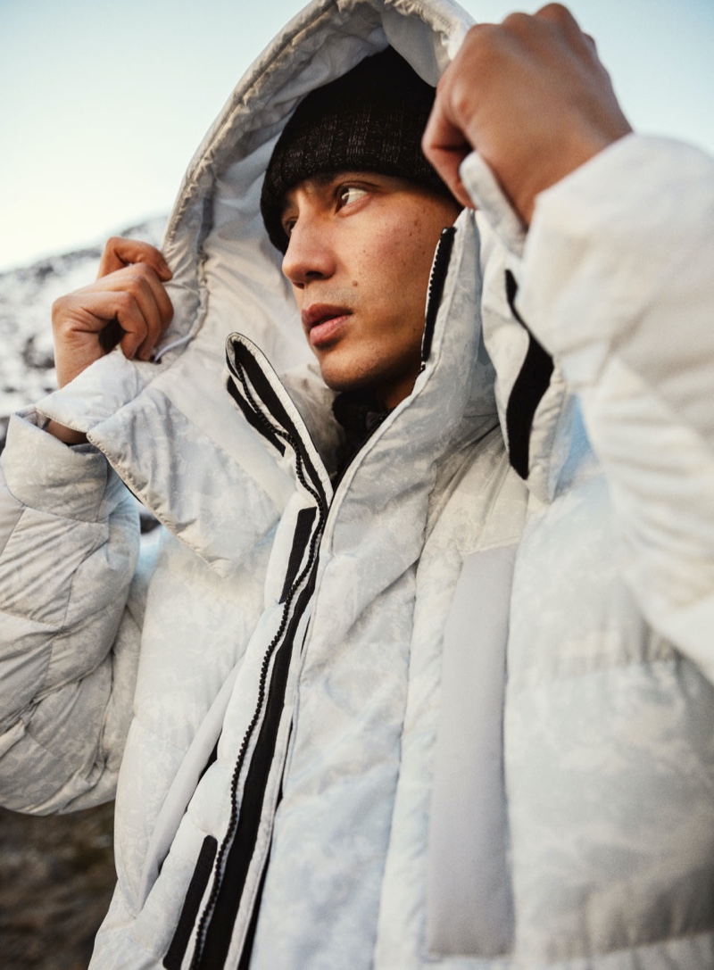 Qhris Magsino 2021 H&M Water-repellent jacket