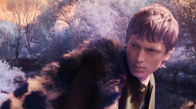 Jonas Glöer Embraces a 'Midwinter Fantasy' for VMAN Jonas Glöer VMAN 2021 Editorial