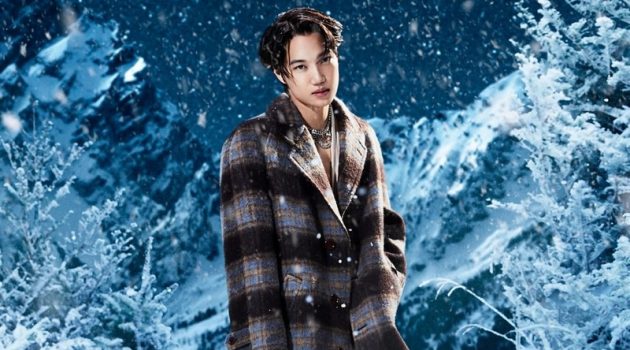 Kai Enjoys a Winter Wonderland for Gucci Aria Holiday Campaign