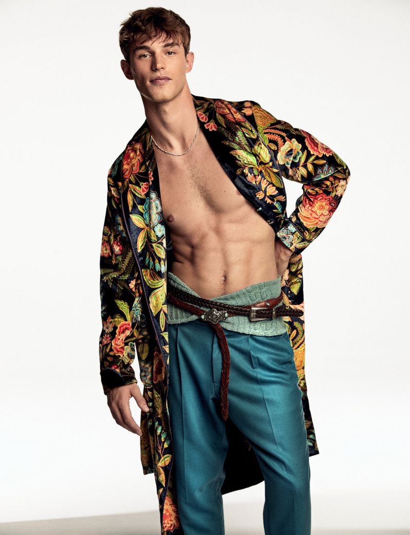 » Kit Butler Charms in Etro for Man About Town Kit Butler 2021 Man About Town Editorial 002