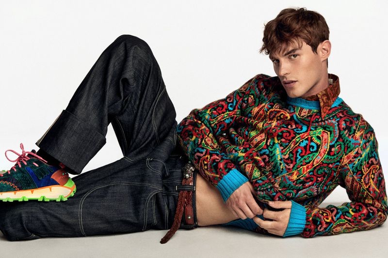 Kit Butler Charms in Etro for Man About Town