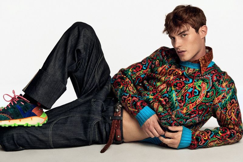 » Kit Butler Charms in Etro for Man About Town Kit Butler 2021 Man About Town Editorial 003