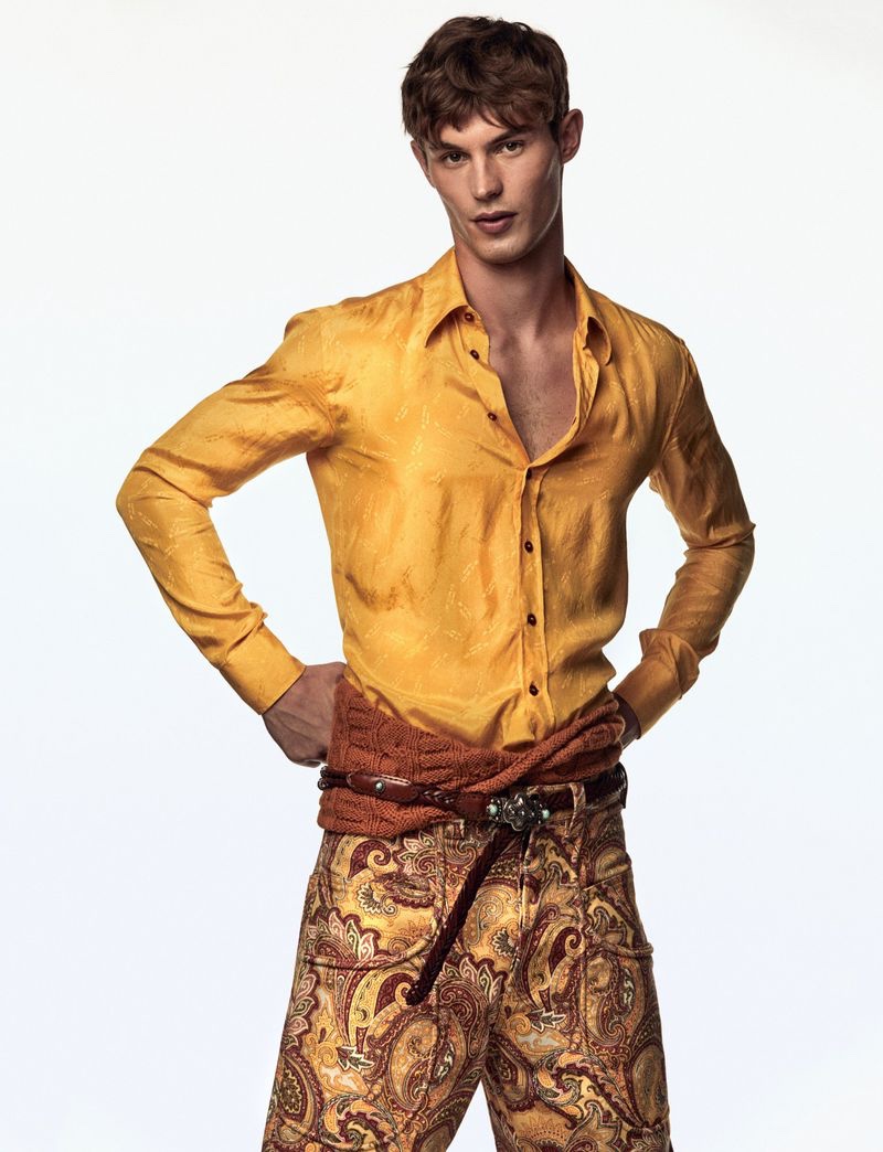 Kit Butler Charms in Etro for Man About Town