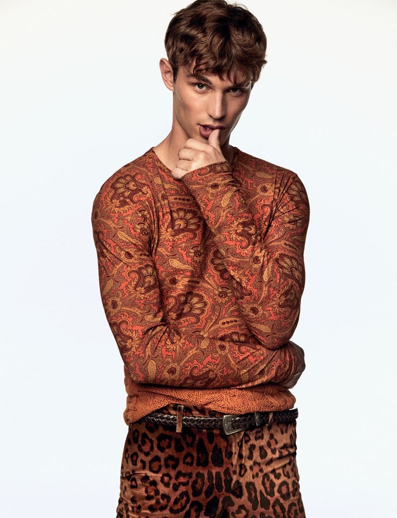 Kit Butler Charms in Etro for Man About Town