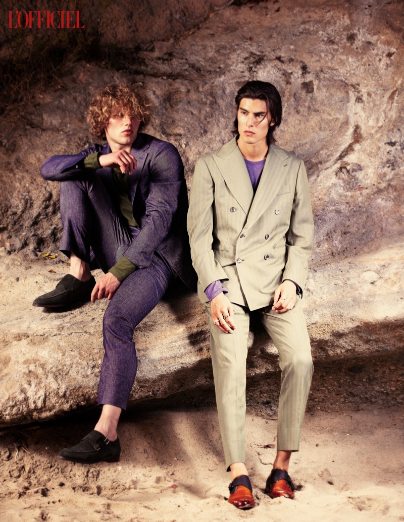 Christian Herbert, Aaron Bernards Suits 2021 L'Officiel Hommes Brasil » L'Officiel Hommes Brasil Proposes New Year Trends Christian Herbert, Aaron Bernards Suits 2021 L'Officiel Hommes Brasil