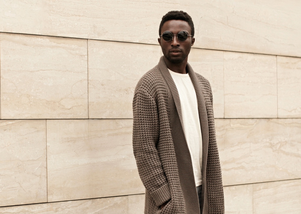 Man Cardigan Sweater