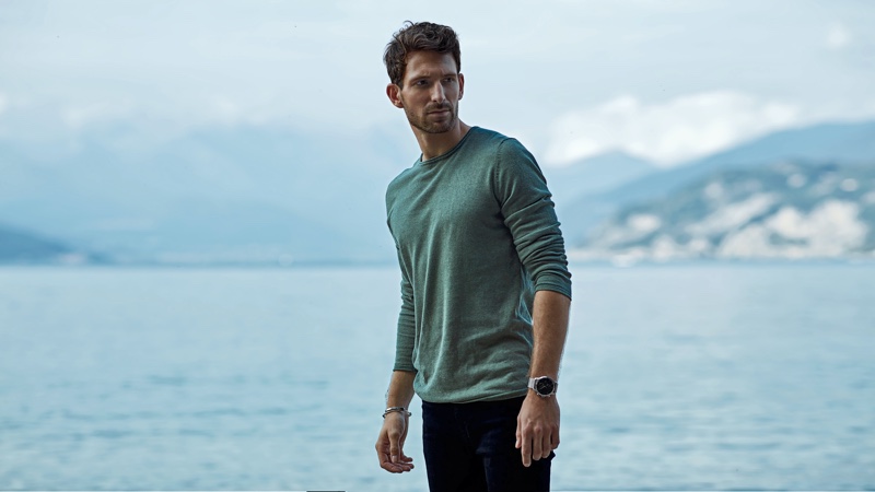 Man Green Sweater Lake Luxury Fashion Man Green Sweater Lake Luxury Fashion