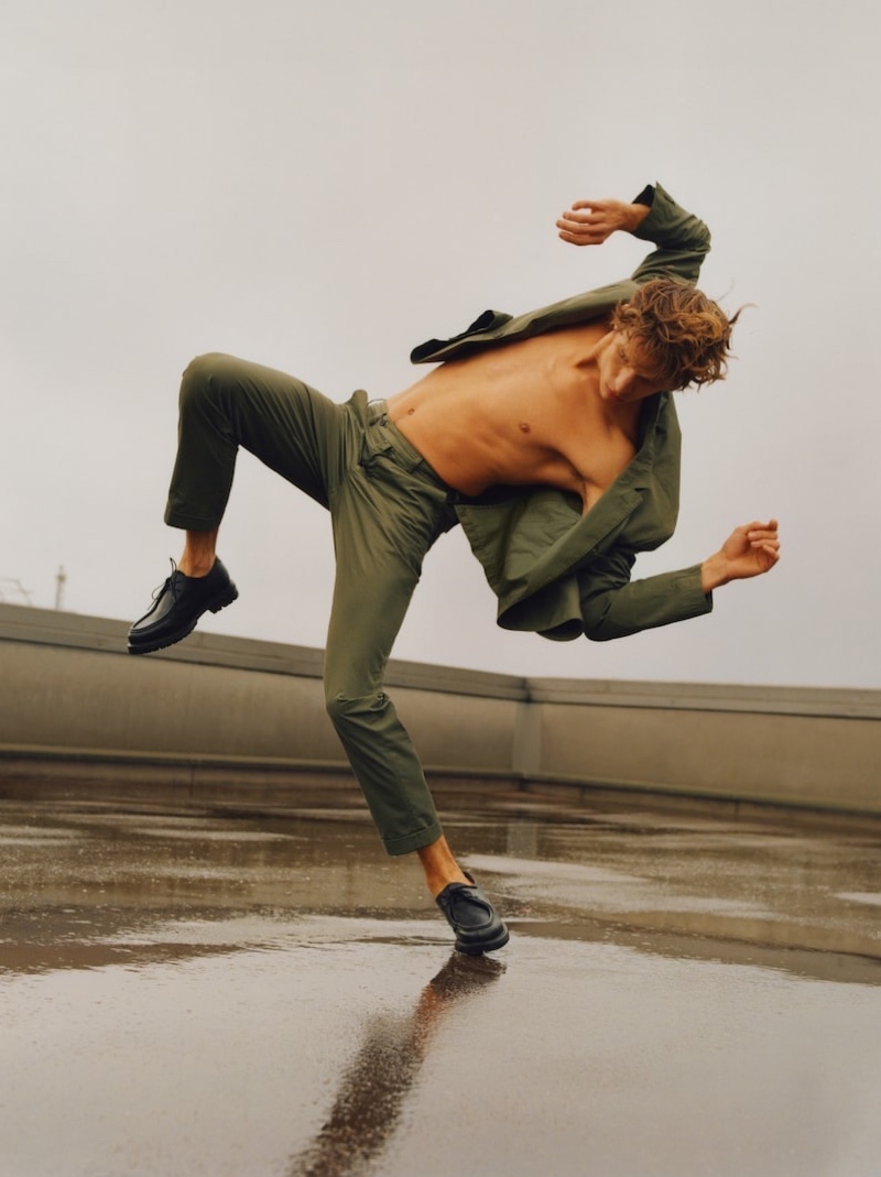 Massimo Dutti enlists Sulian Rios to front its latest outing entitled "Urban Rhythm."