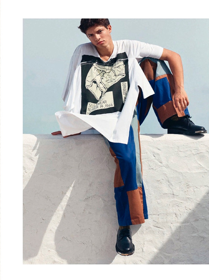 » Nacho Dons Playful Proportions for Spanish GQ Nacho Penin 2021 Spanish GQ Editorial 010