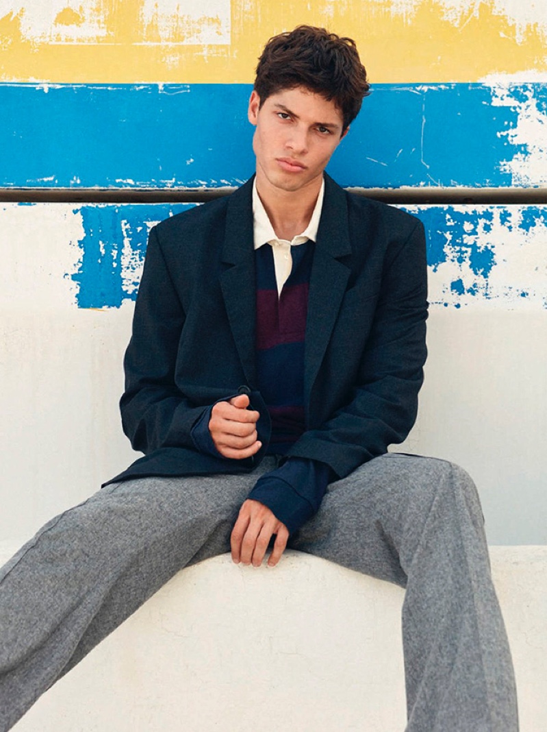 Nacho Dons Playful Proportions for Spanish GQ