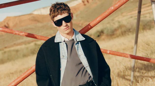 Valentin Humbroich Goes Casual in Easy Layers for Reserved Valentin Humbroich 2021 Reserved Coat Denim Jacket