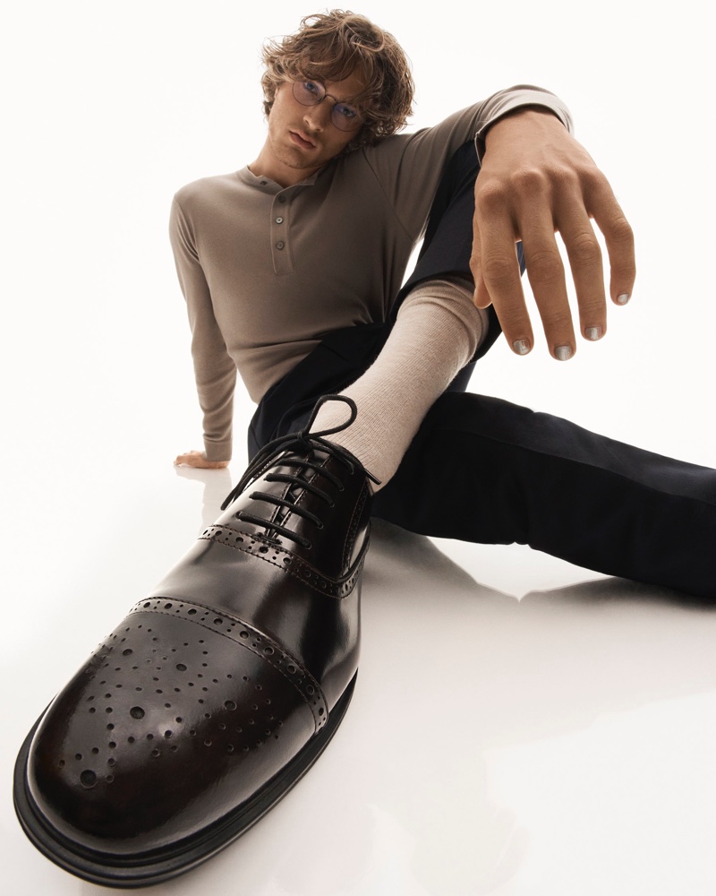 Steve Madden Men's Dress Shoes Cypress Hayunga Holiday 2021 Campaign