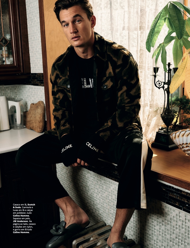 Tyler Cameron Embraces Designer Style for GQ Portugal