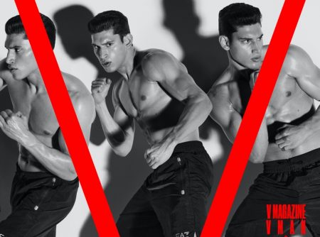Alexis Chaparro + More Sport EA7 Emporio Armani for VMAN 2022 Calendar