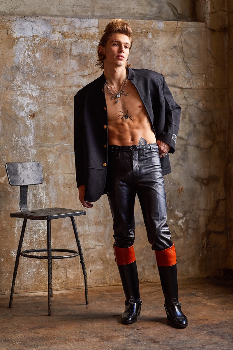 Vinnie Hacker 2021 Man About Town Editorial 006