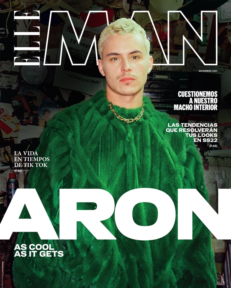 Arón Piper Elle Man México Cover 2022 » Elite's Arón Piper Covers Elle Man México, Talks Making Music Arón Piper Elle Man México Cover 2022