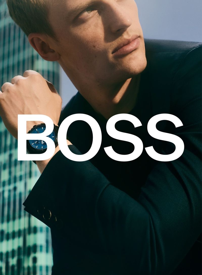 German brand BOSS unveils its watches campaign.