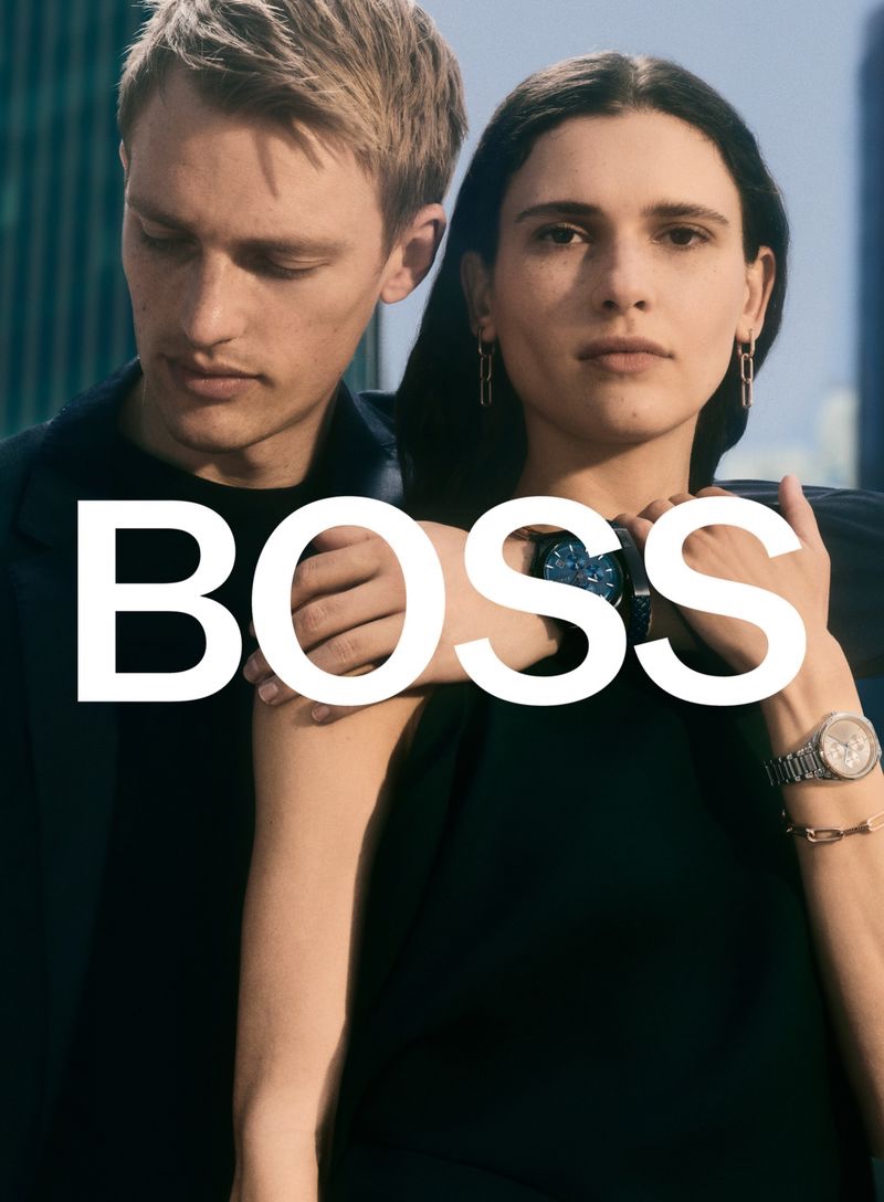 Fashion brand BOSS watches campaign.