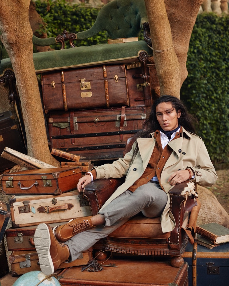 Cherokee Jack stars in Banana Republic's spring 2022 campaign.