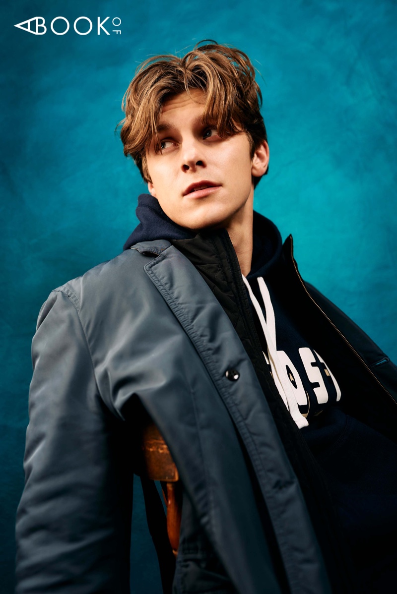 » Ben Jordan Dons Smart-Casual Style for A Book Of Magazine Ben Jordan A Book of Editorial 2022 002