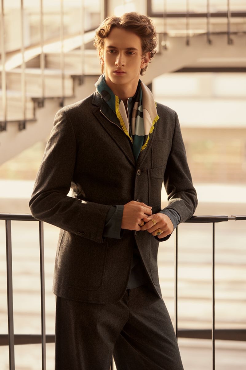 Bruno Skrzyszowski Model Elle Man Poland Tailoring