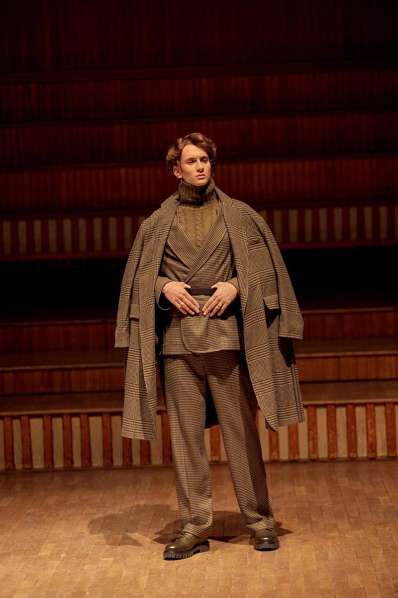 Bruno Inspires in a Gentleman's Wardrobe for Elle Man Poland