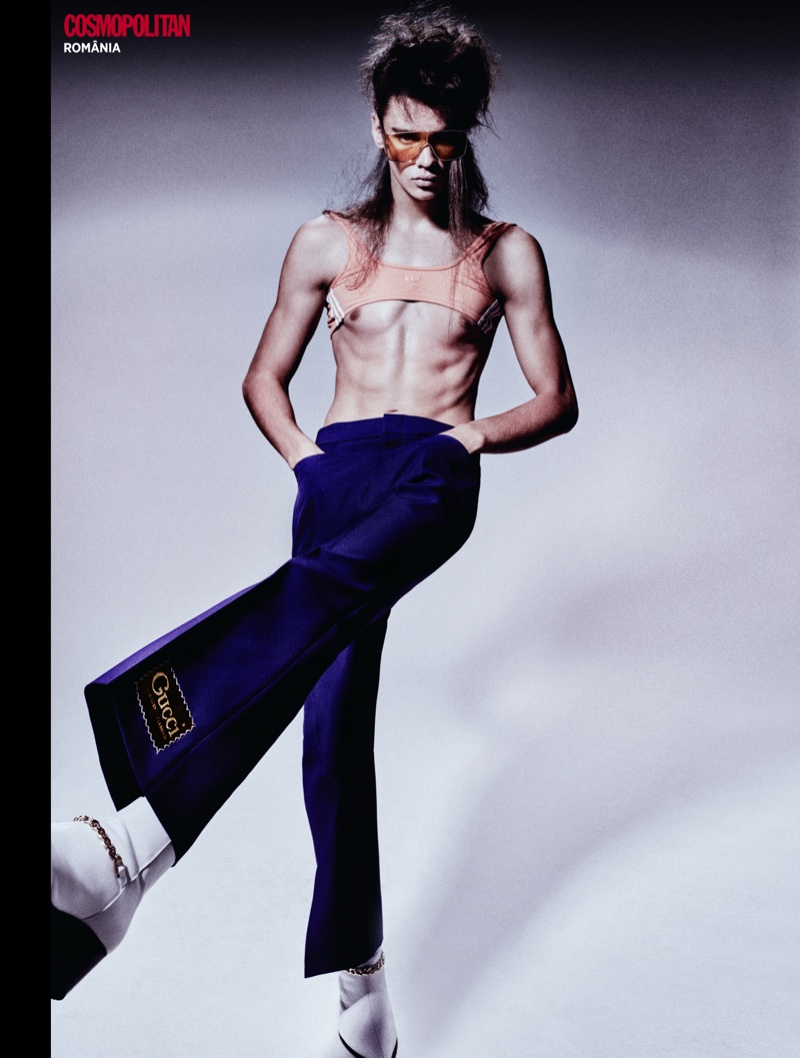 Dragos Model Cosmopolitan Man Romania Editorial 004